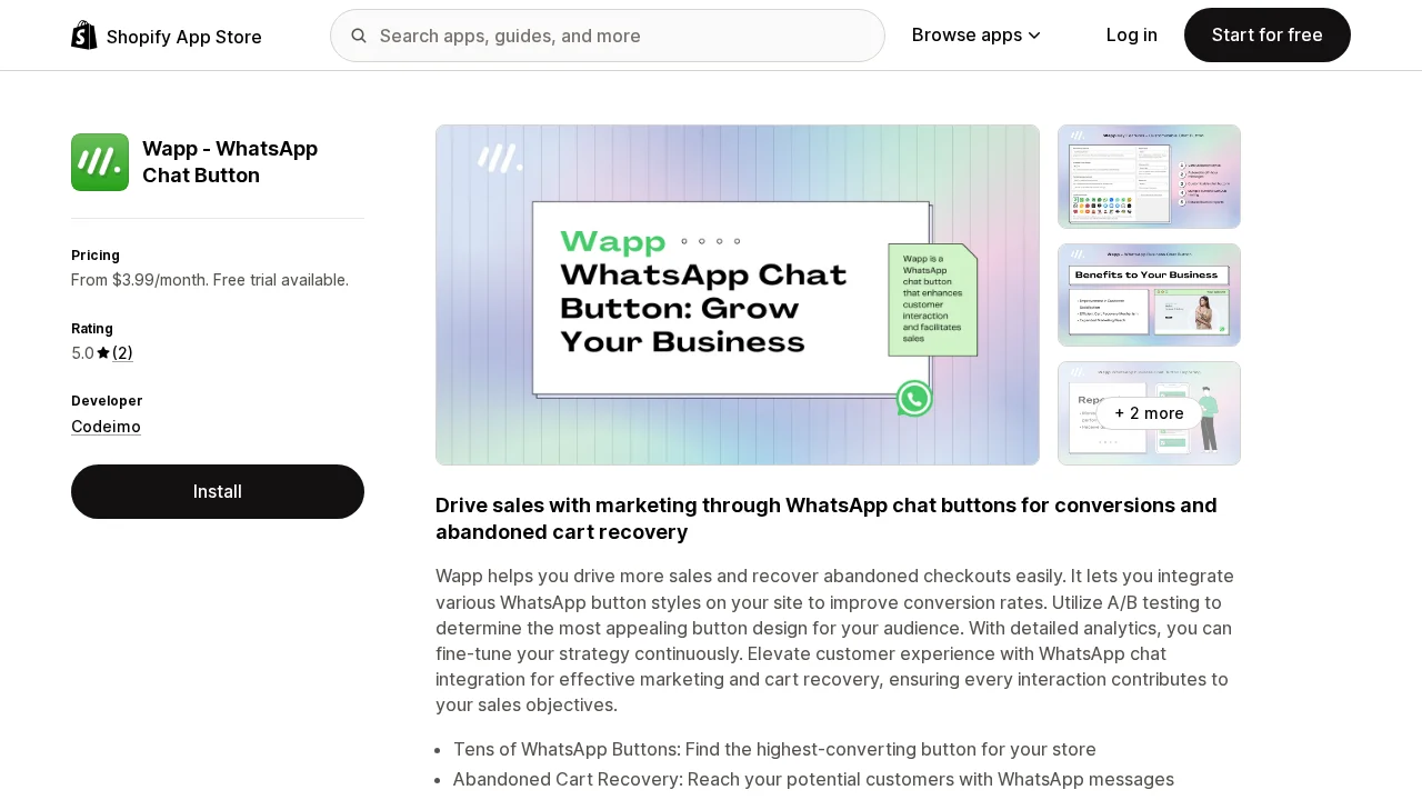 Wapp screenshot